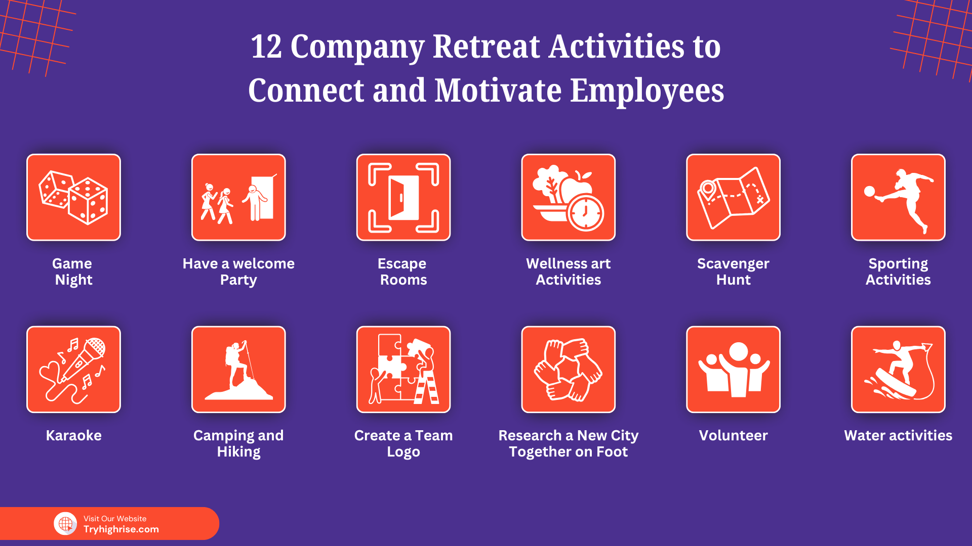12 Company Retreat Activities to Connect and Motivate Employees