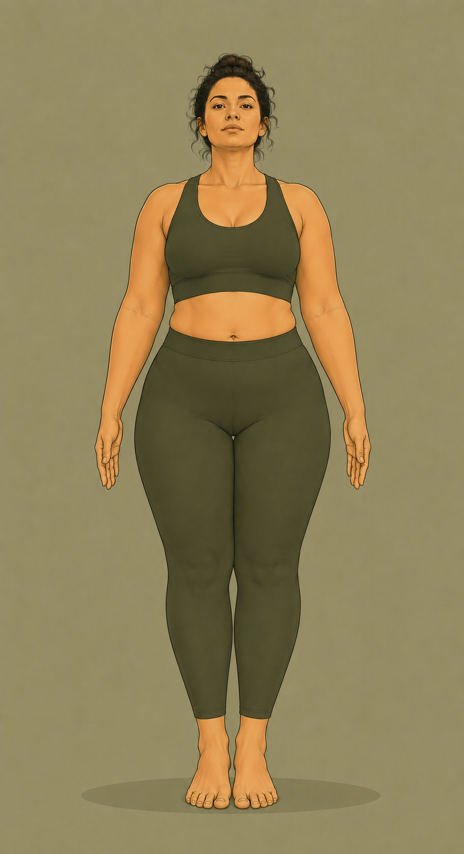Nishidana – Tāḍāsana Karte