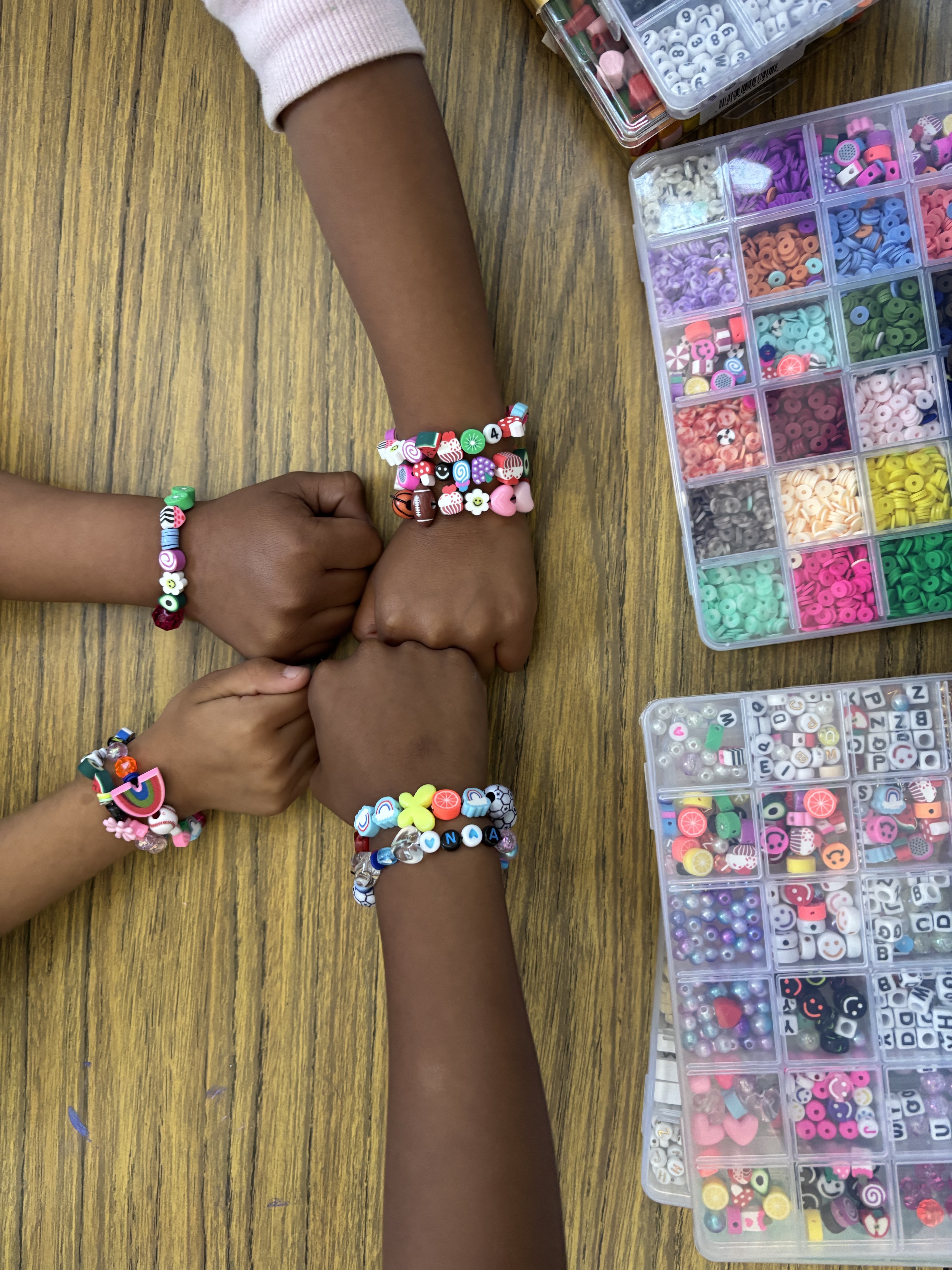 Youth bracelet making intervention at OTTP-NorCal