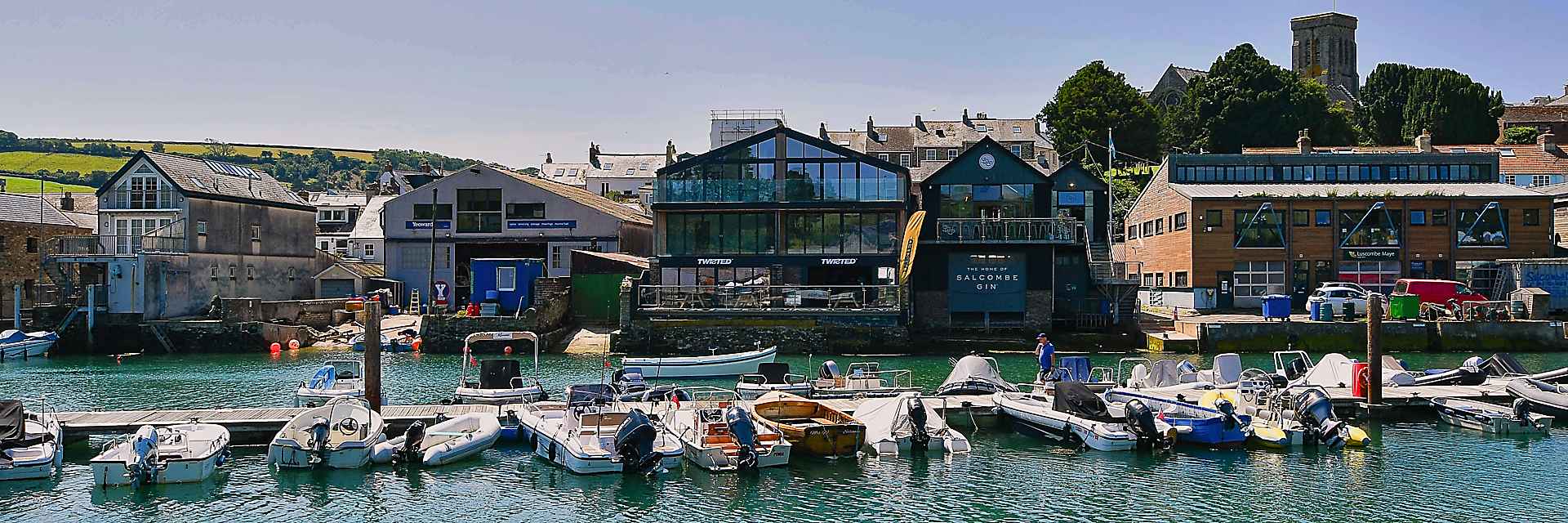 Salcombe harbour, seen from the Crab Shed
