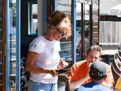 The Crab Shed Salcombe restaurant - waterside seafood dining overlooking the harbour