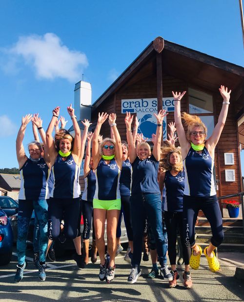 The Crab Shed are proud sponsors of Salcombe Estuary Rowing Club.