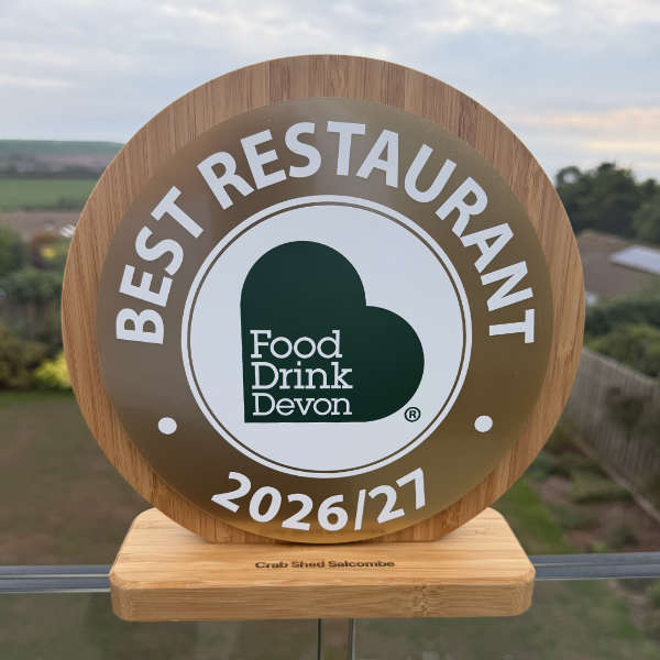 Crab Shed Salcombe wins Best Restaurant two years running at the 2026 Food Drink Devon Awards