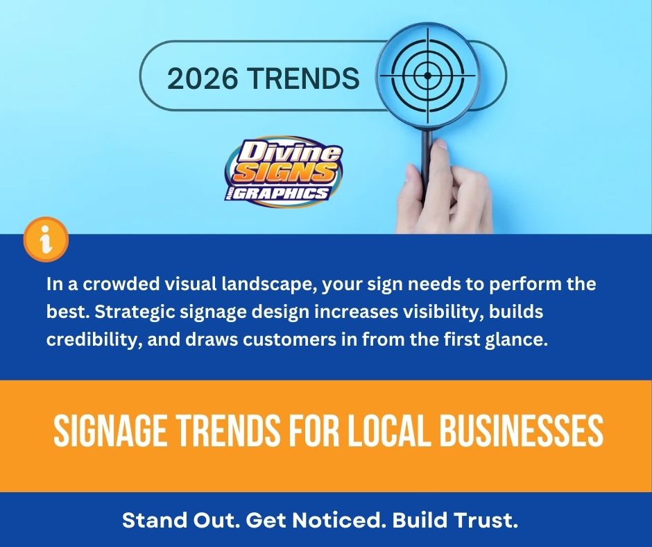2026 Signage Trends for Local Businesses
