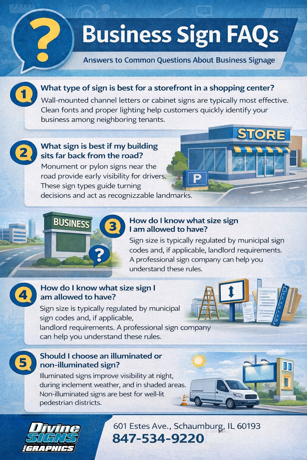 Choosing the Right Business Signs FAQs