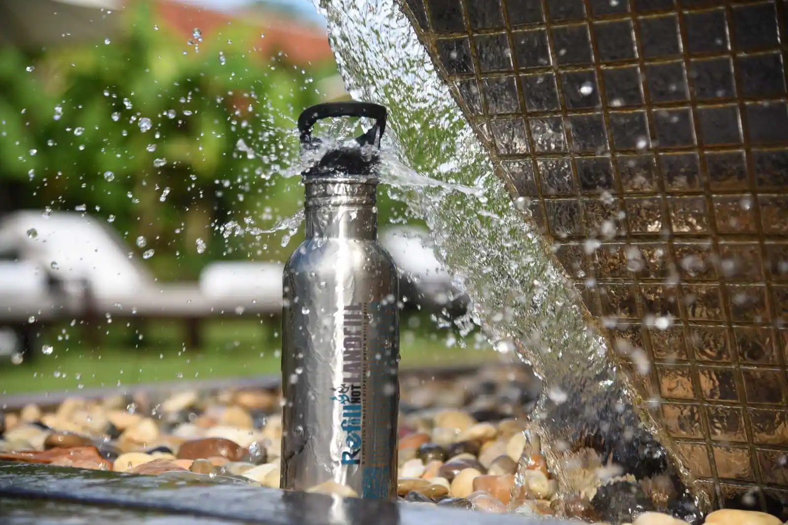 Refill Not Landfiill bottle
