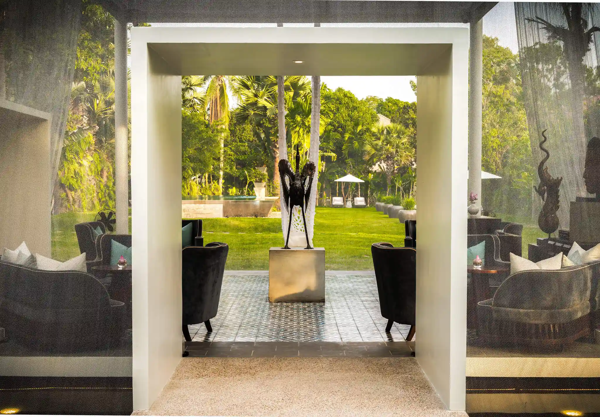 Jaya House outdoor lobby