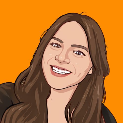 Photo of Paige and dog