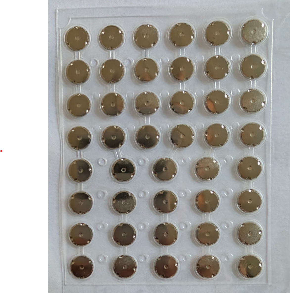 Pioneer Foil with Contact Domes