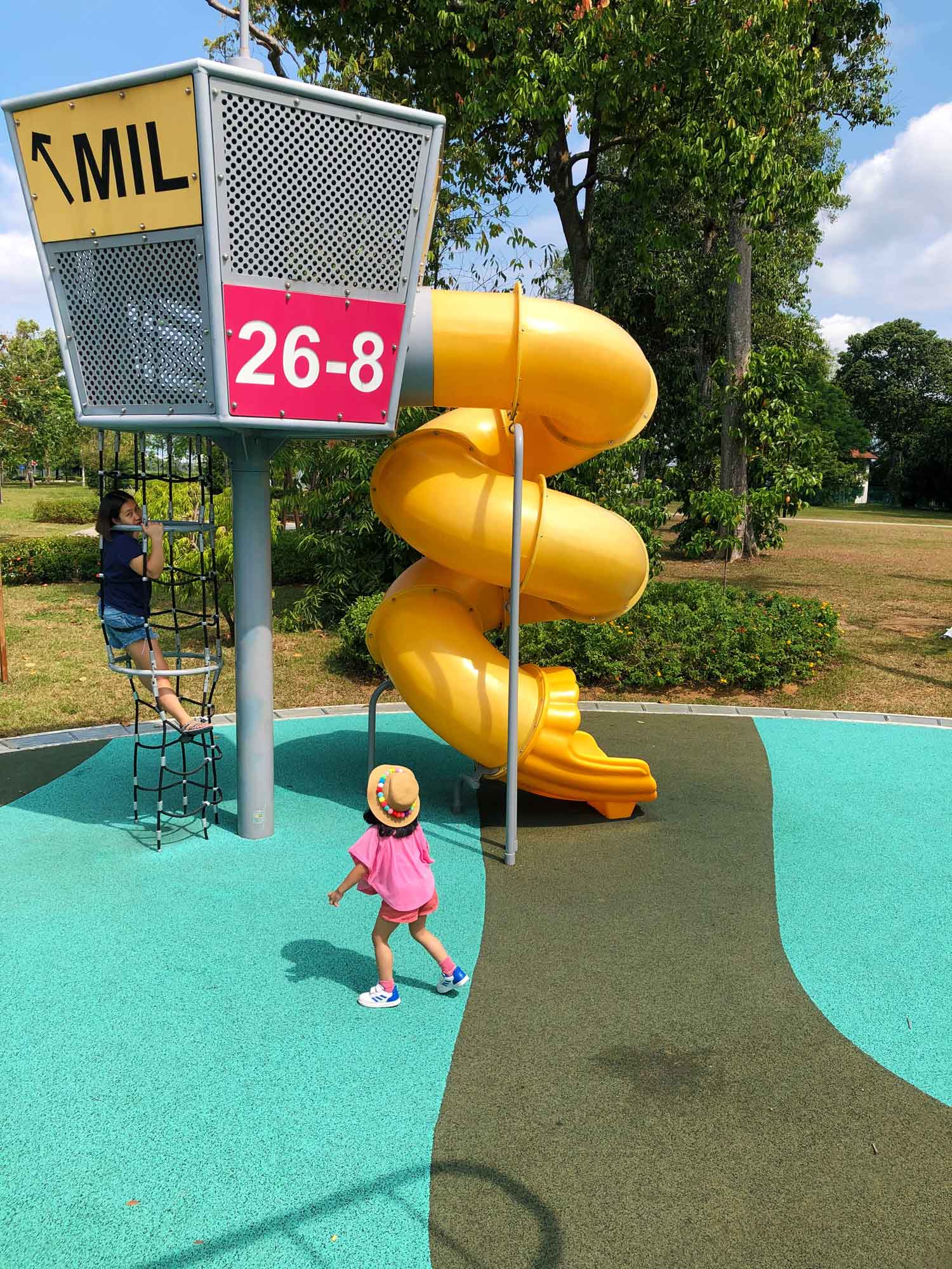 control tower slide