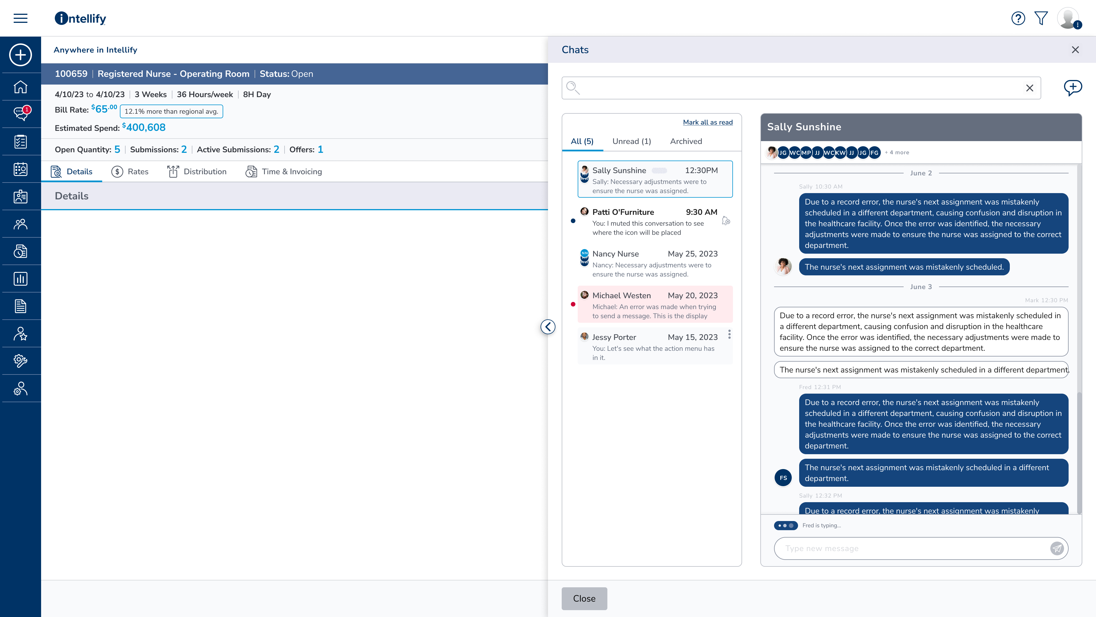 Web Chat - Messaging