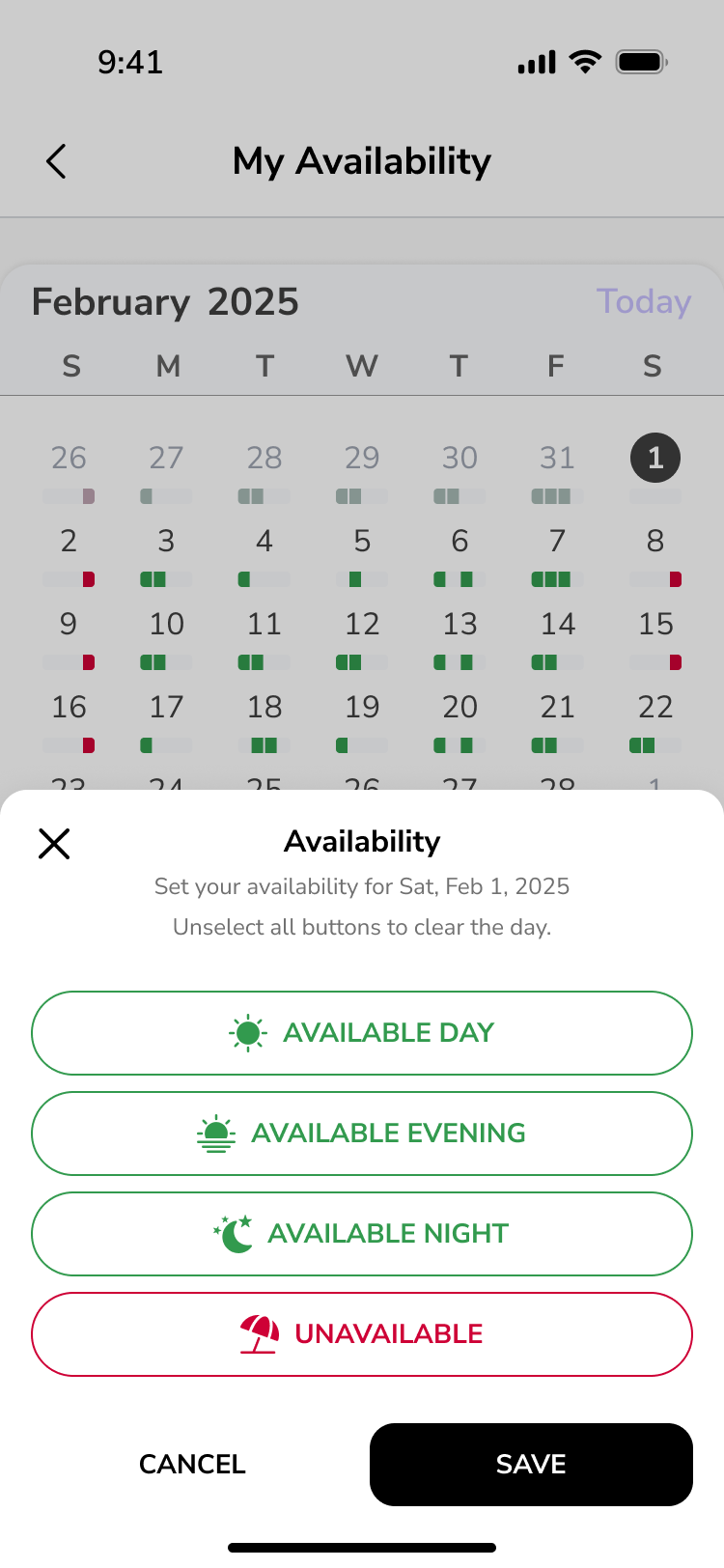 Mobile Availability Empty