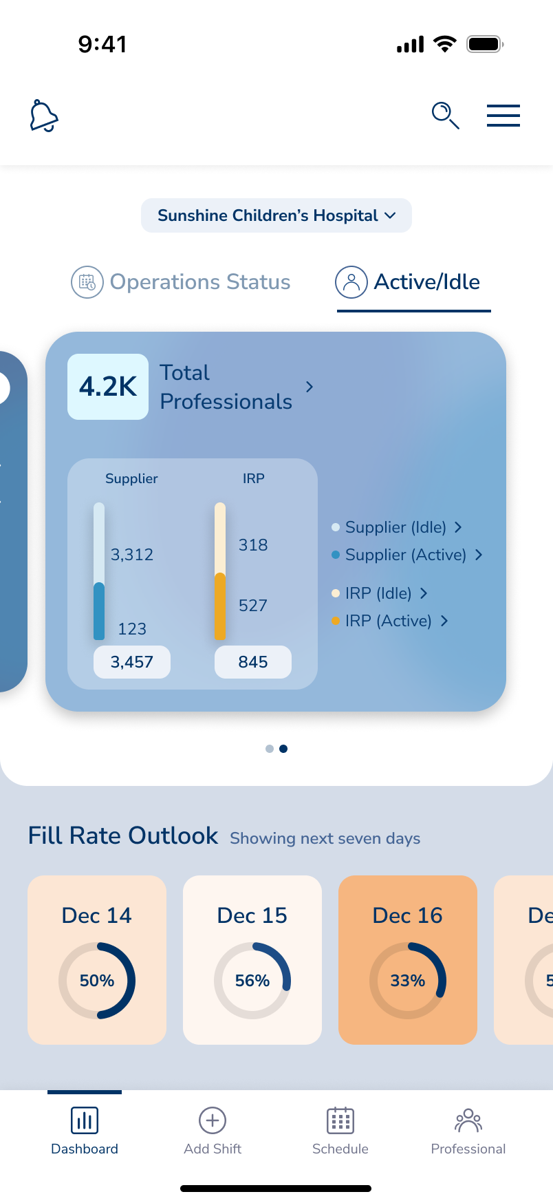 Client Mobile Dashboard 2