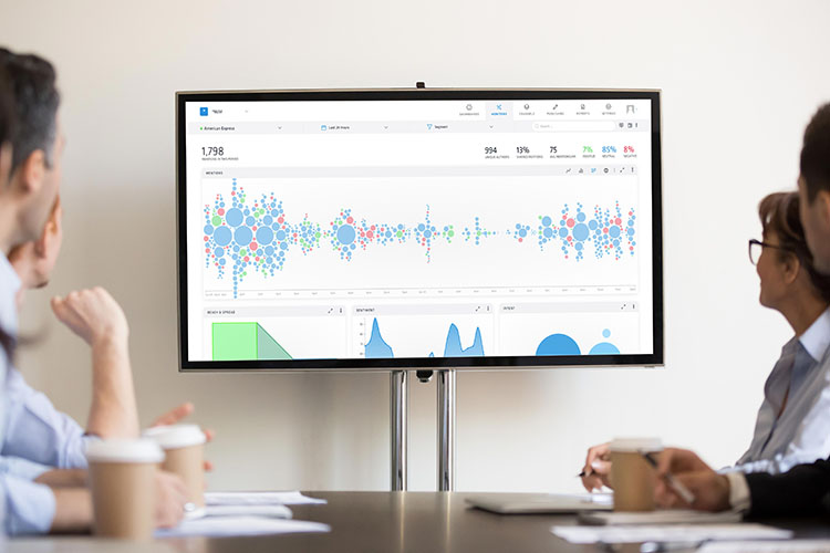 Nuvi's Language Engine provides more compelling data points for analysis that is displayed in an easily digestible manner. Determine sentiment, vulgarity, verb tense, and subjectivity of a social media post in seconds