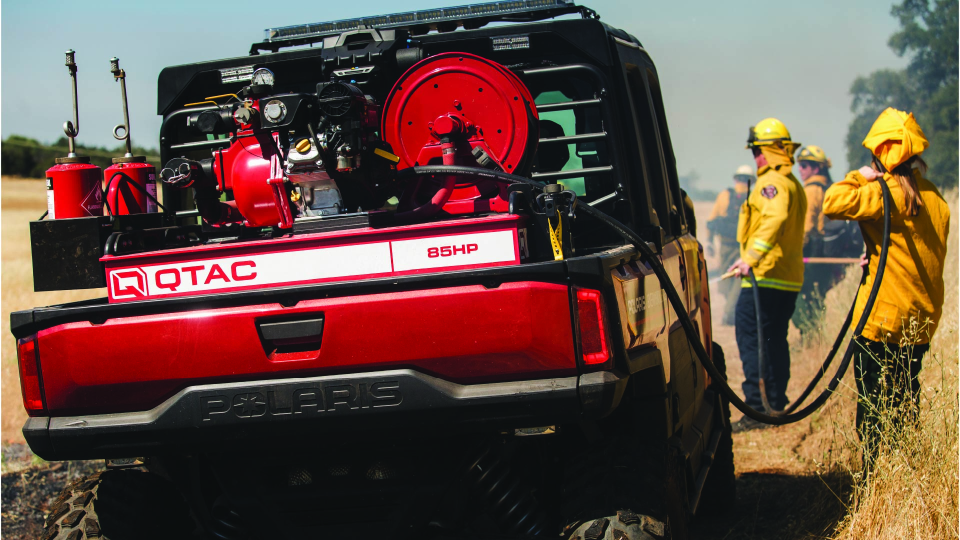 QTAC Fire Type 6 Wildland Fire Truck