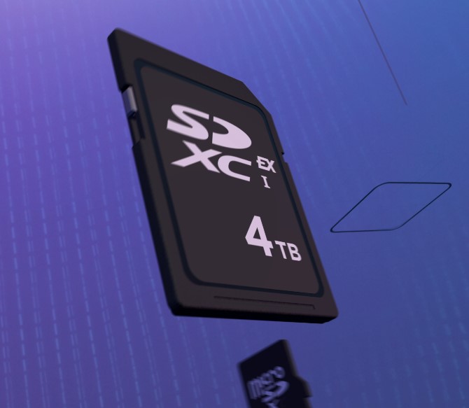 3D render of SD card showing bump map converted to normal map
