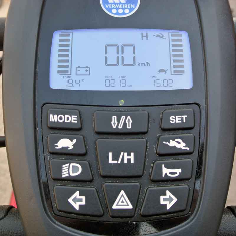 Carpo 2 SE dashbord scootmobiel