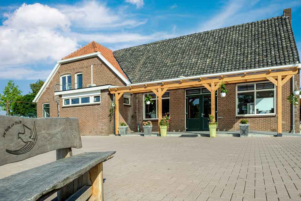 Aanzicht van onze showroom in Ulft