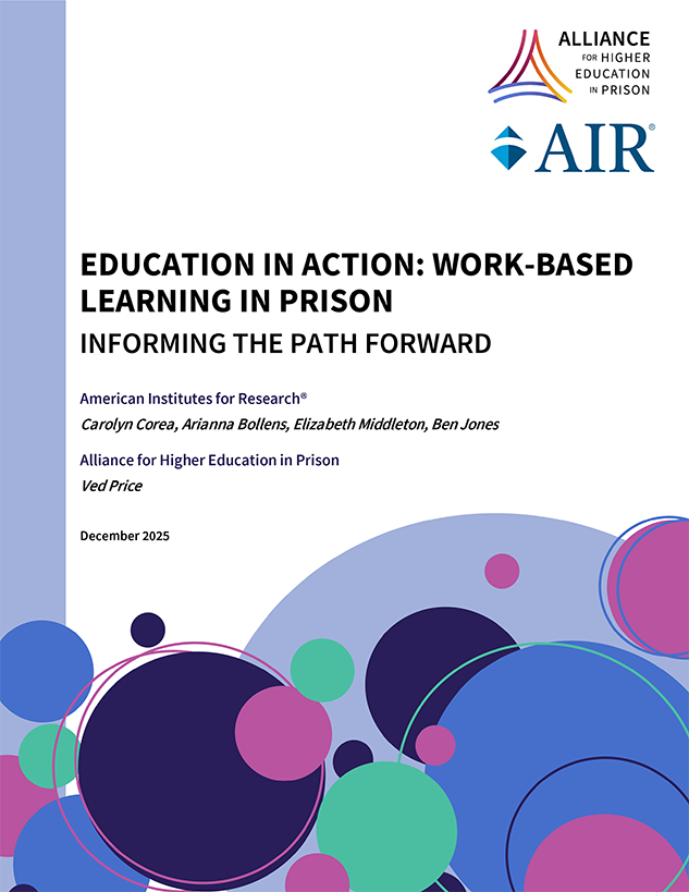 Education in Action: Work-Based Learning in Prison