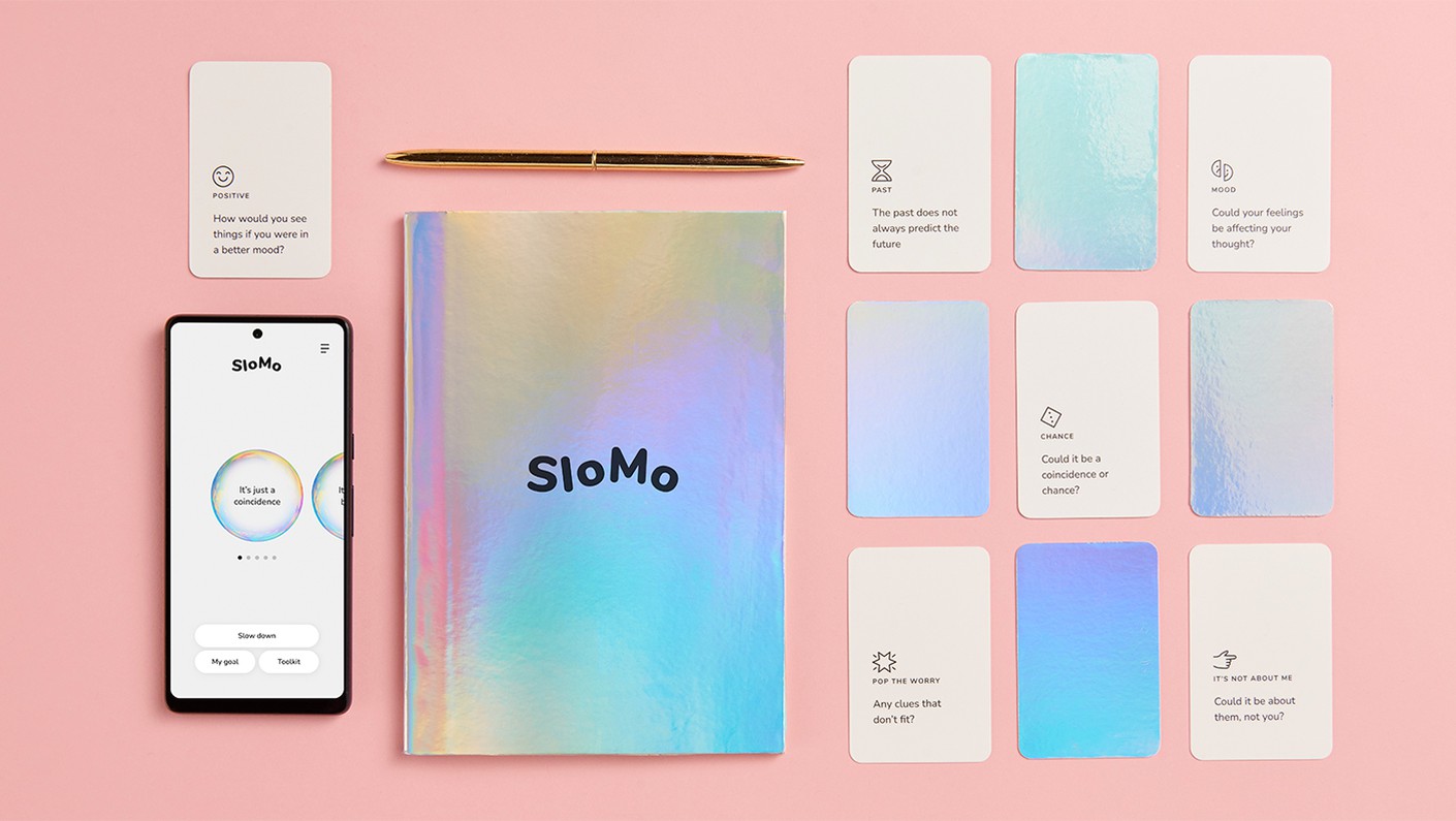 Branding assets including notebook and tip cards. Image credit Colin Ross