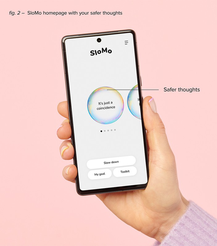 SlowMo flow UI. Image credit Colin Ross