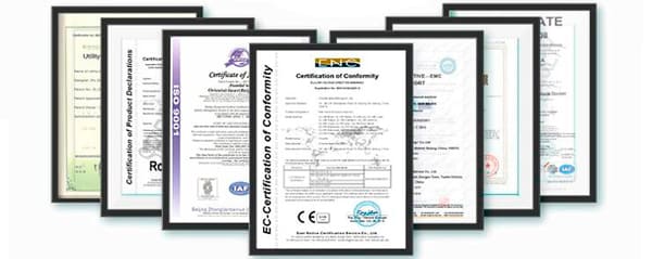 Сертификаты на лазер