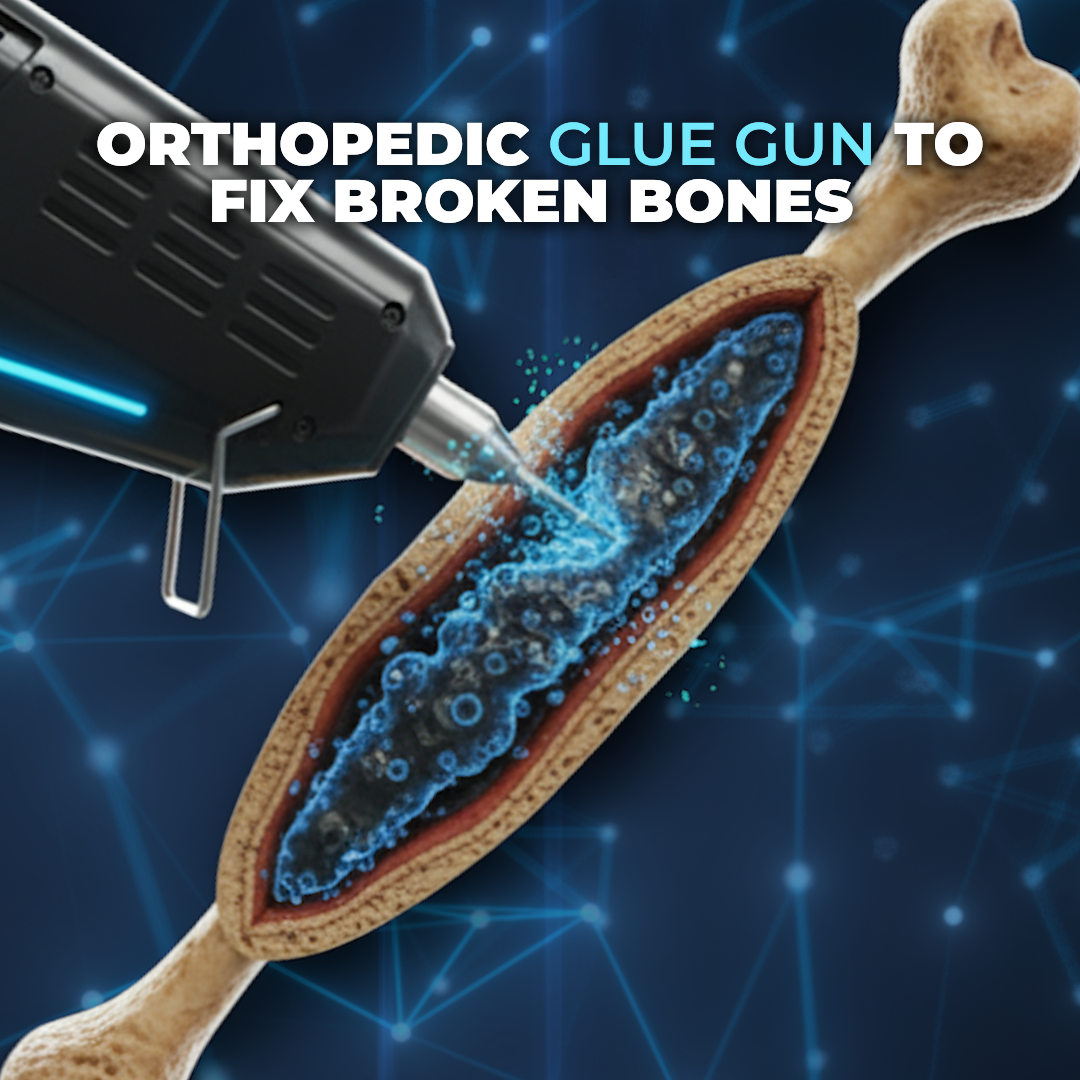 Revolutionary Bone Glue Gun: A New Way to Fix Broken Bones
