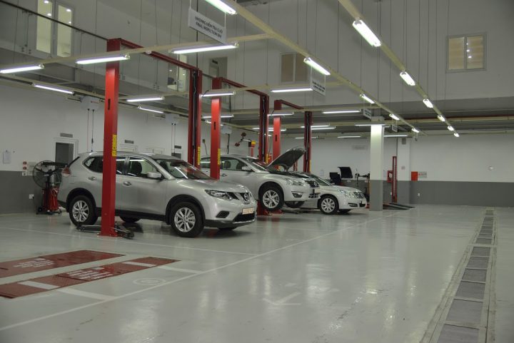 Khoang dịch vụ sửa chữa, bảo dưỡng chuyên nghiệp