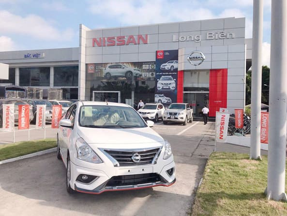 Đại lý ô tô 3S Nissan Long Biên