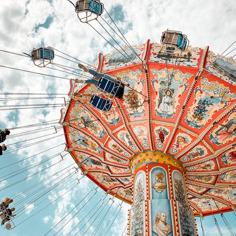 Carrousel at Oktoberfest in Munich