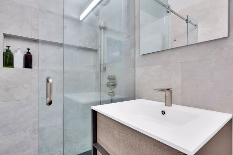 Manhattan Bathroom Reno by Gallery KBNY