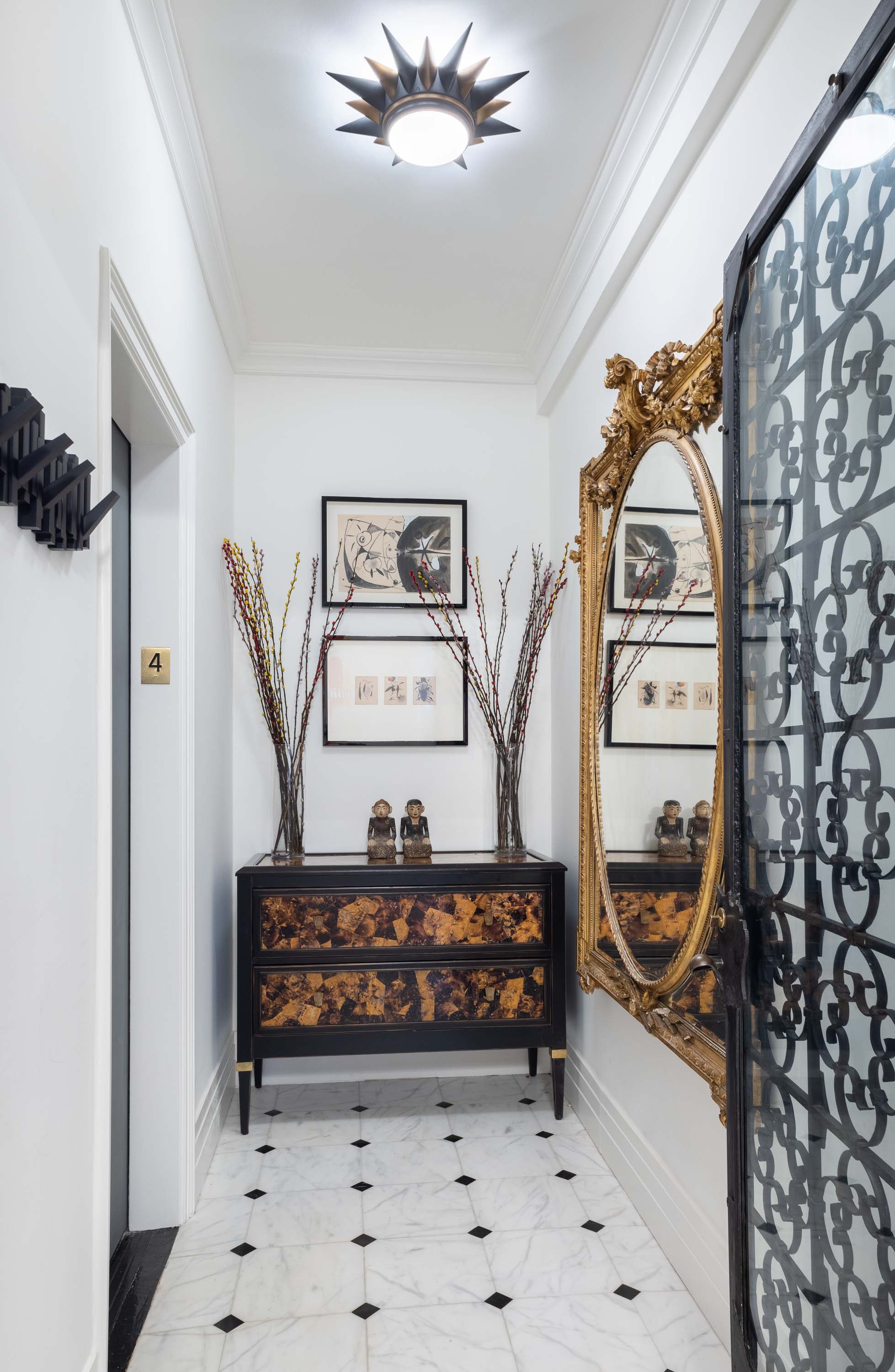 Carnegie Hill pre-war bathroom renovation with period-appropriate design by Gallery KBNY