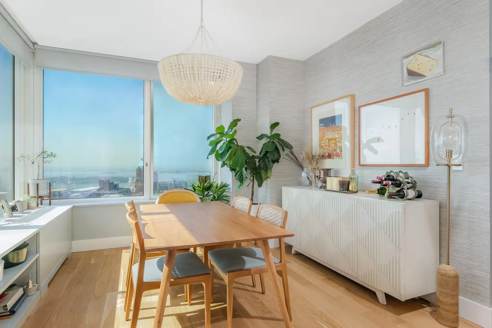 Condo renovation kitchen at 388 Bridge Street, downtown Brooklyn, by Gallery KBNY