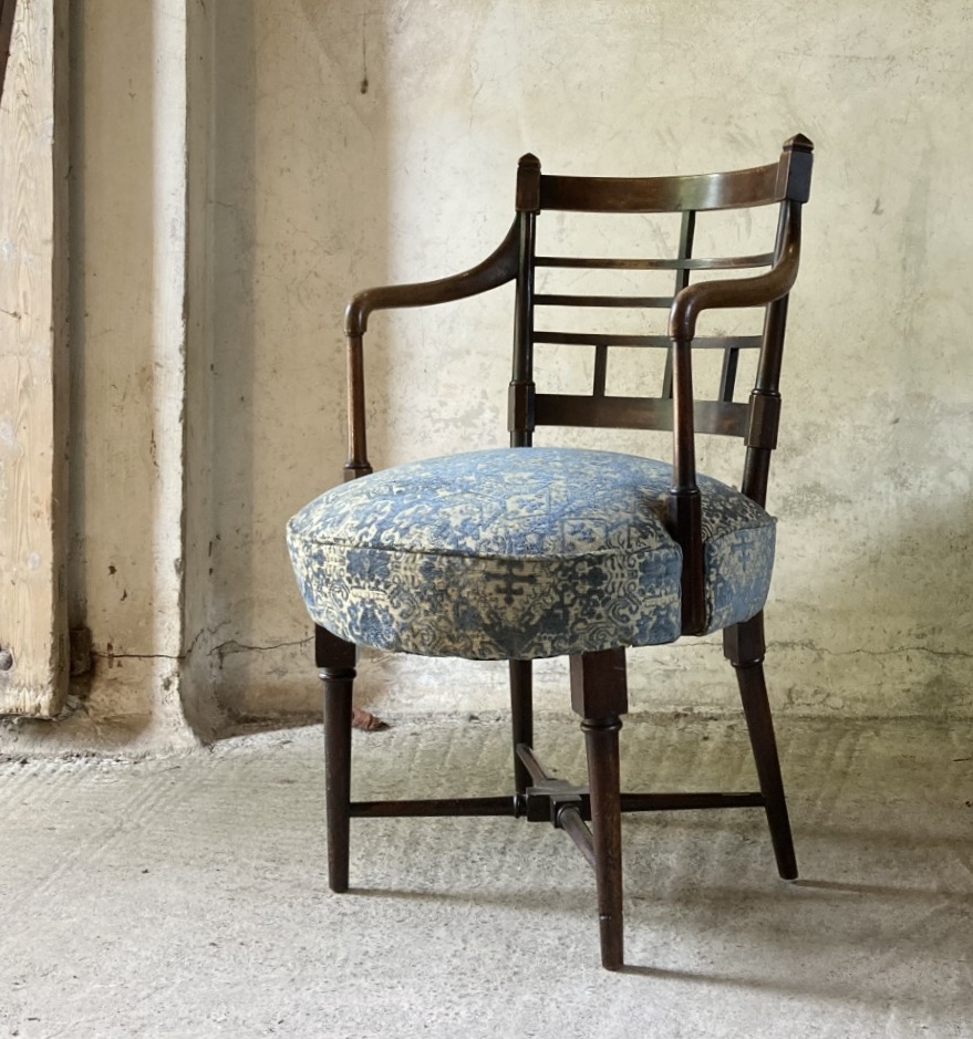 E W Godwin chair in Watts 1874 Montepulciano