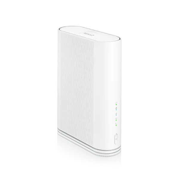 Produktfoto von weißem 5G Router