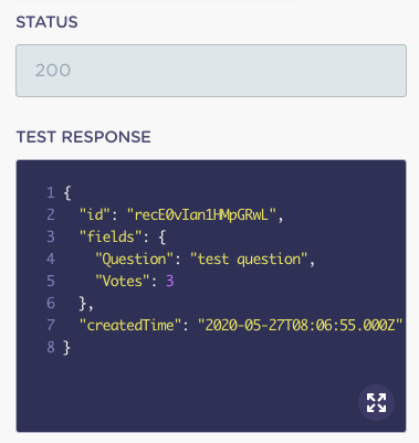 airtable-webhook-testear-respuesta