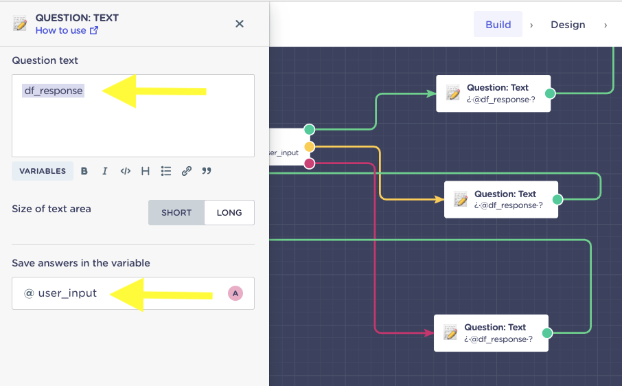 landbot dialogflow integration