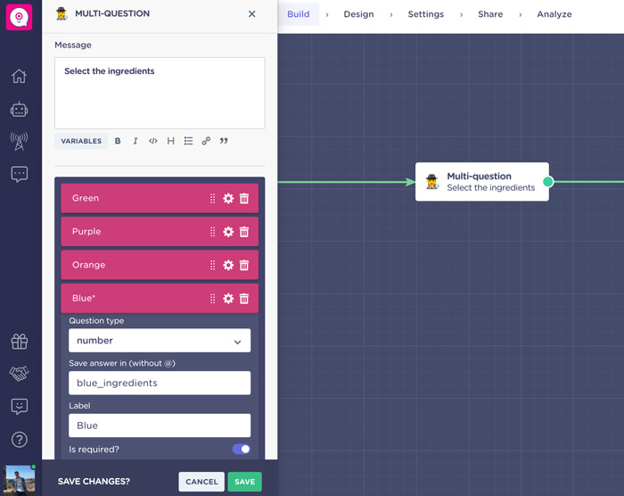 Multi-question-editor
