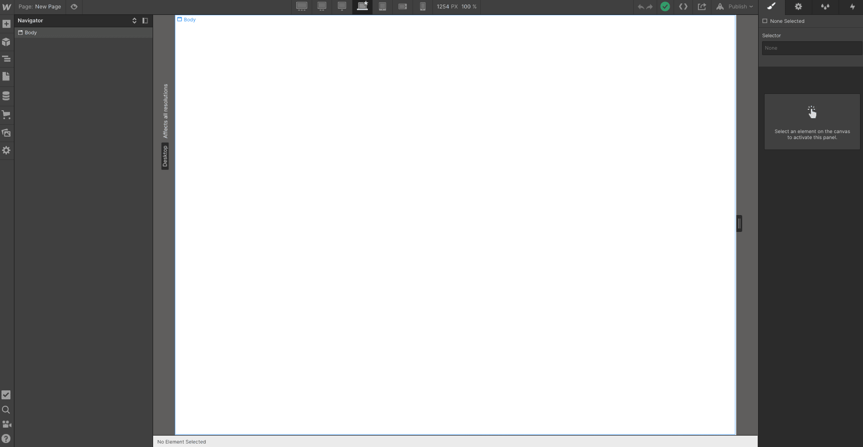 webflow designer