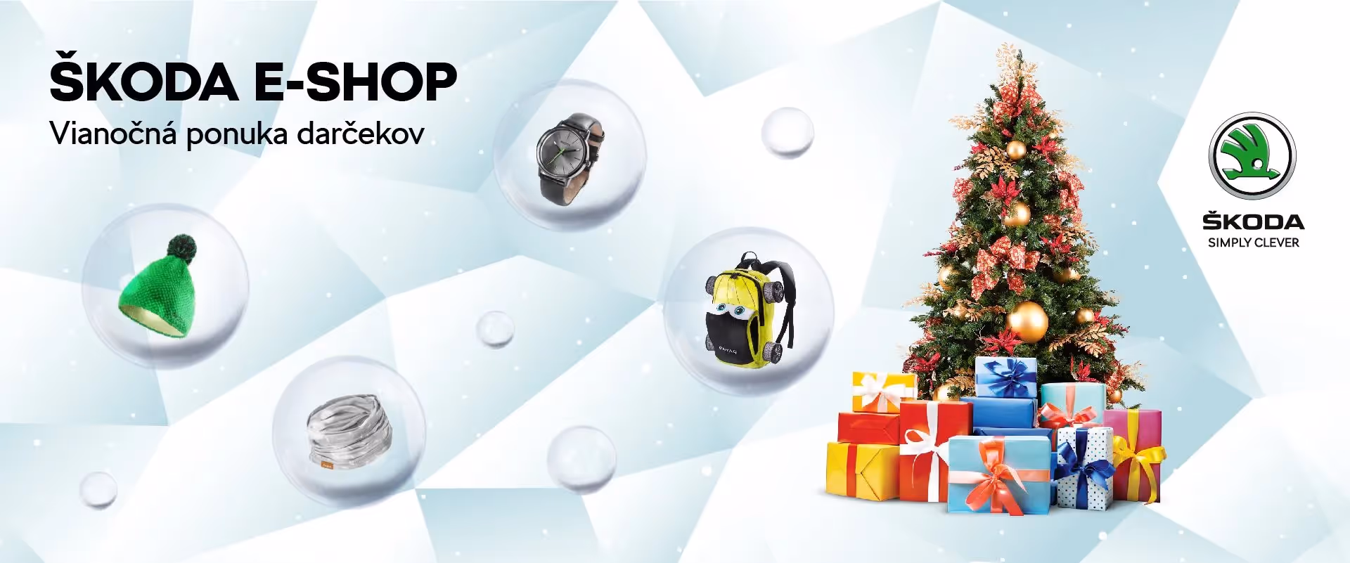Vianočná ponuka na ŠKODA E-SHOPE