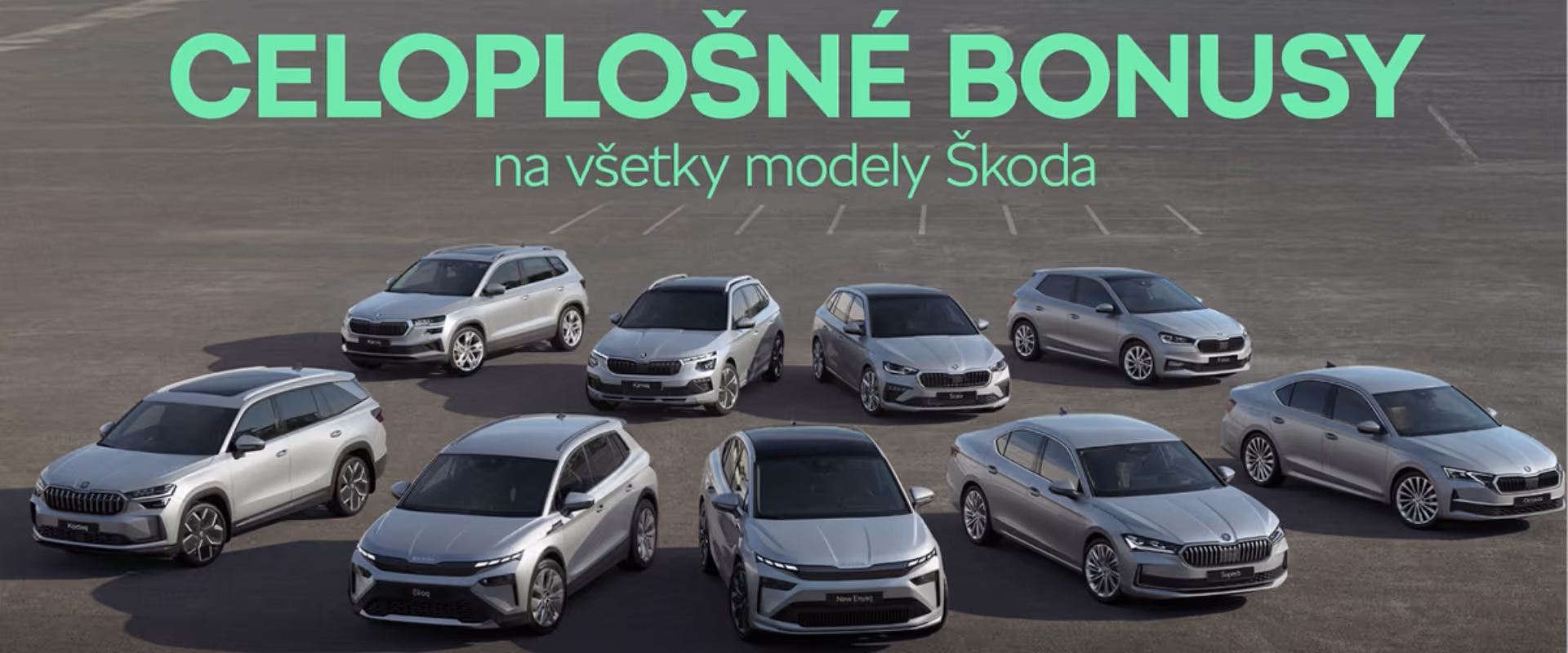 Škoda celoplošné bonusy 