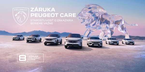 Záruka Peugeot Care až do 8 rokov