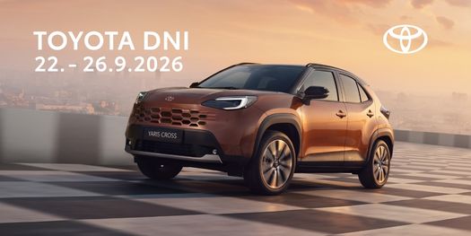Toyota dni 22. - 26.9.2026