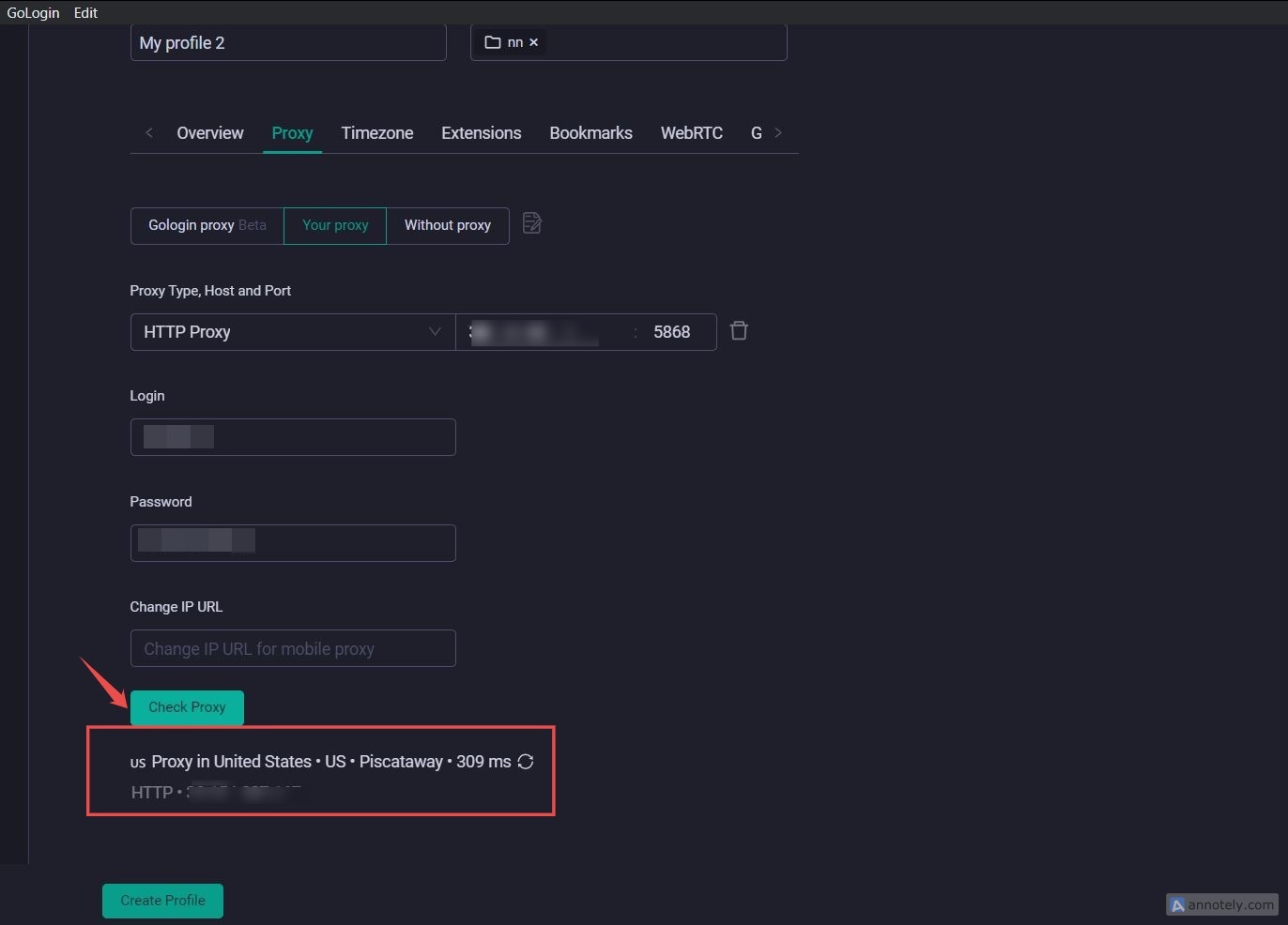 How to run a proxy check