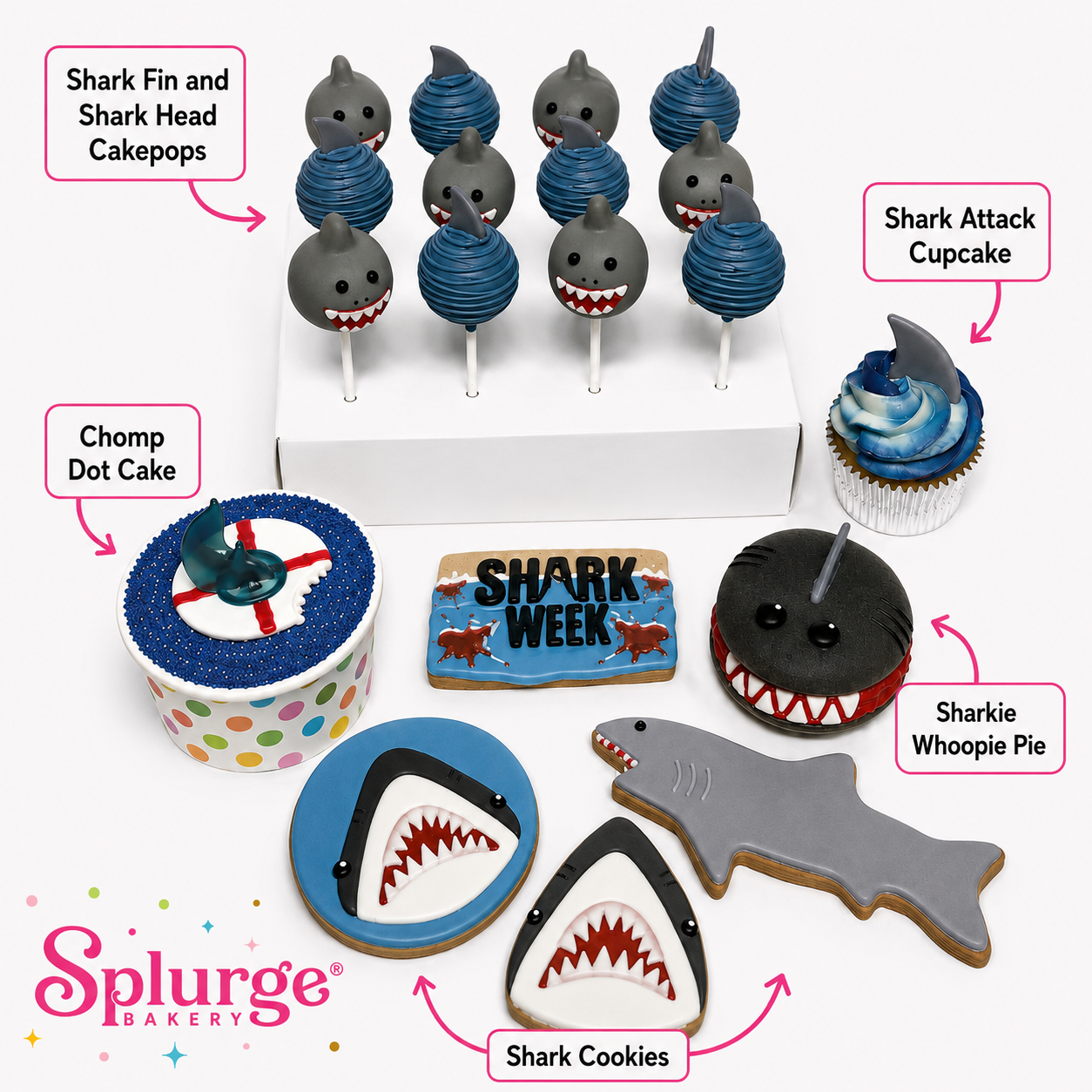 Shark Week Desserts