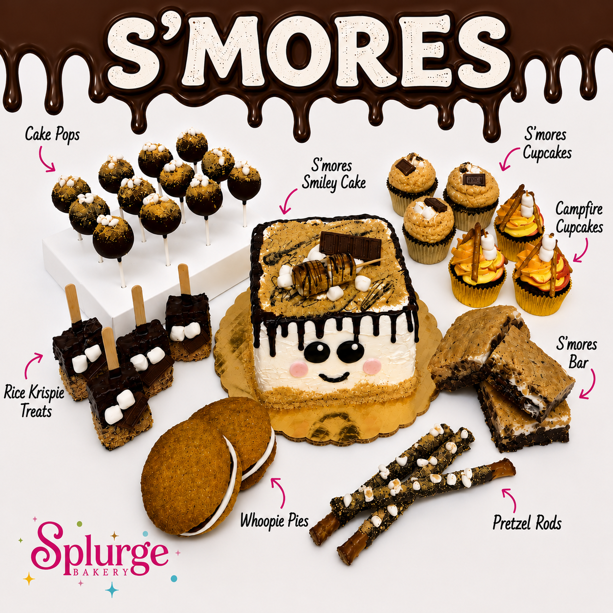 Limited Edition S'mores Desserts