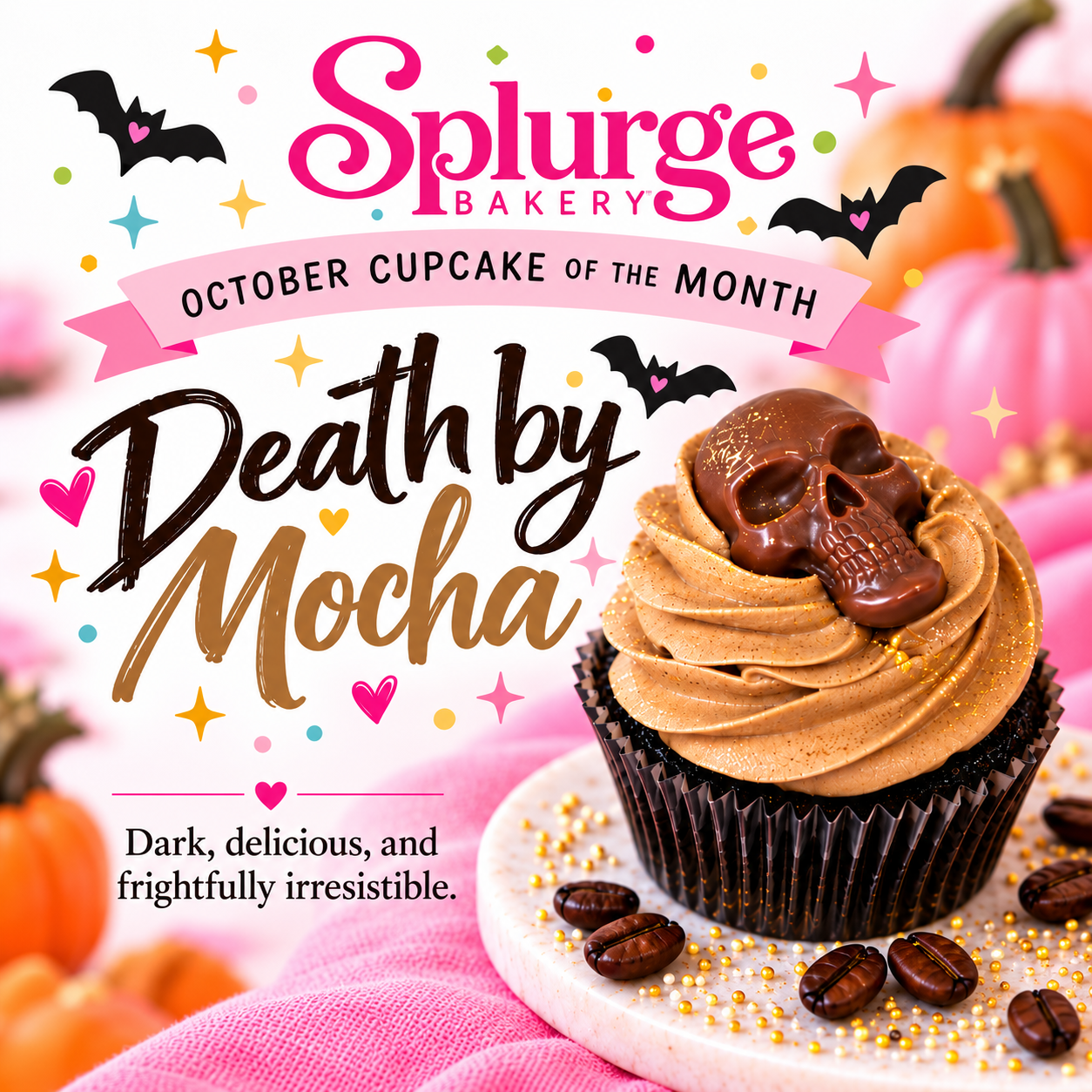Death By Mocha Cupcake of the Month