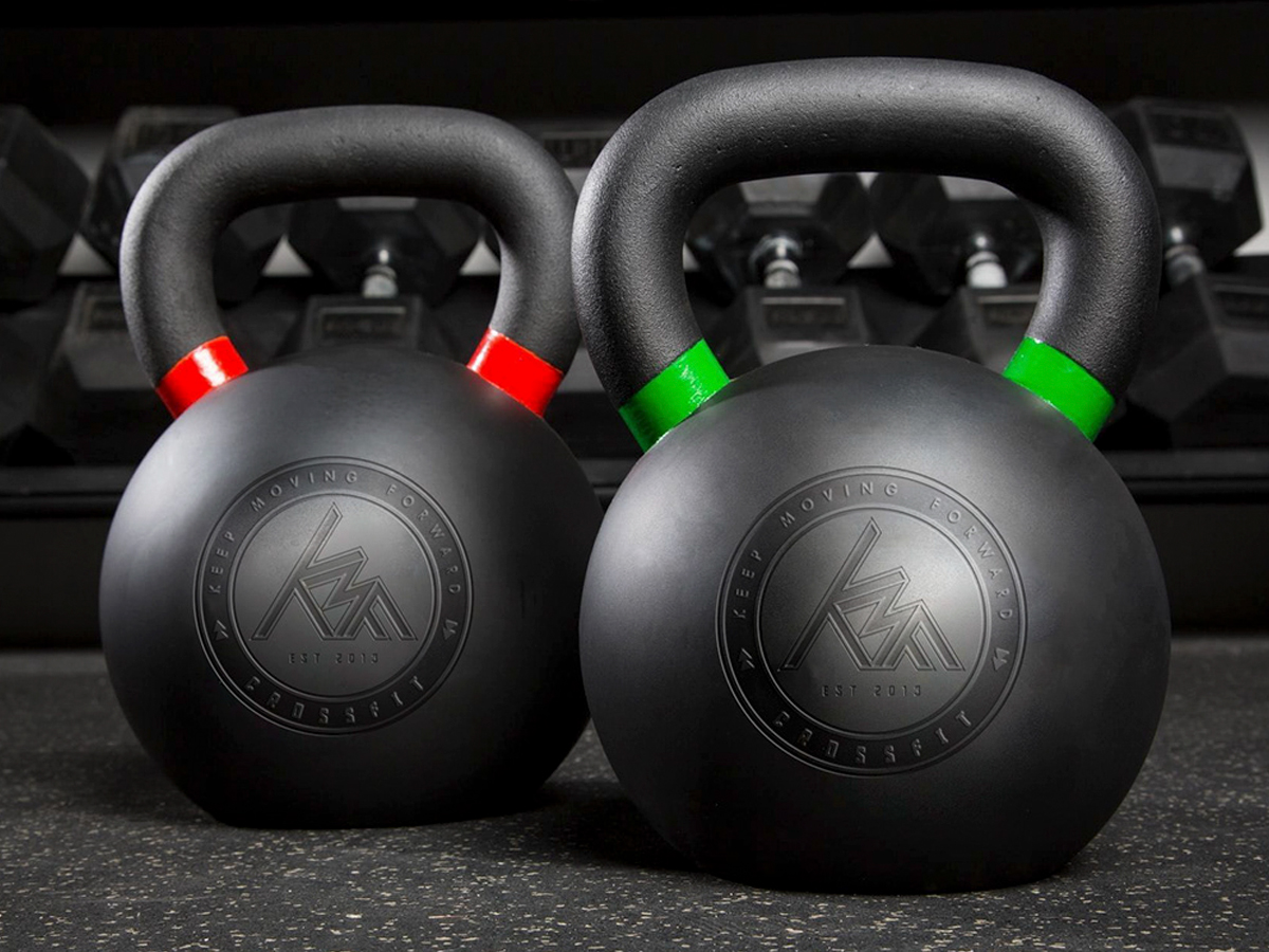 KMF CrossFit brand identity by Cold Creative