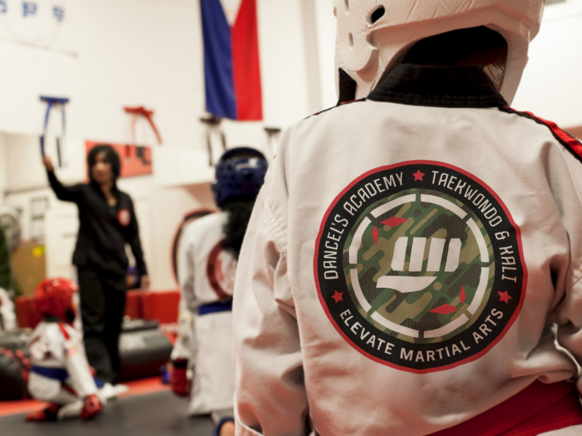 Dancel's Academy of Tae Kwon Do logo by Cold Creative