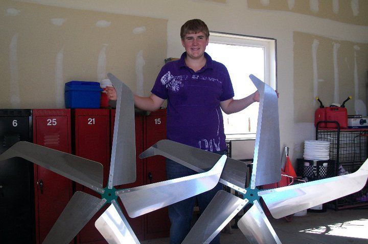 Jacob Harmon Wind Turbine Blades